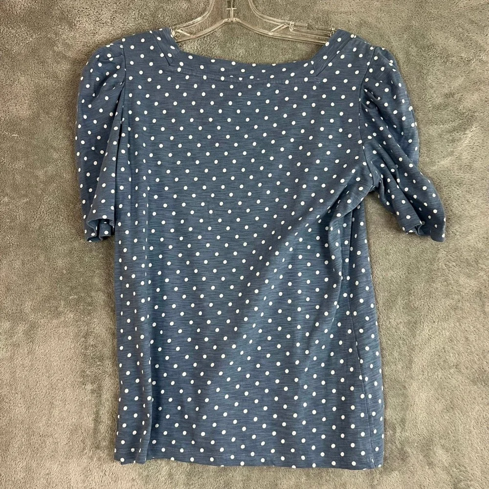 Ralph Lauren Black Label Puff Sleeve T Shirt Womens XS Casual Preppy